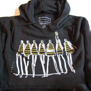 NEW🎁 Junk Food X Donald Robertson Cropped High/Low Hoodie